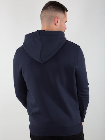 Felpa di ALPHA INDUSTRIES in blu