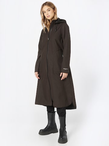 ILSE JACOBSEN Raincoat in Black: front