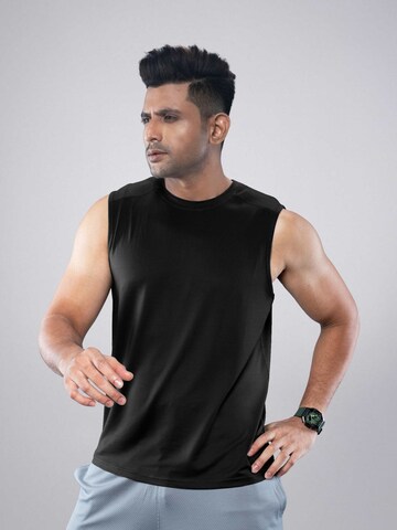 PANTONECLO Shirt 'Pantoneclo Men’s Gym Vest' in Black: front