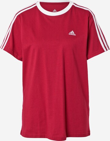 ADIDAS PERFORMANCE Koszulka funkcyjna w kolorze czerwony: przód