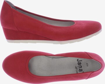 JANA High Heels & Pumps in 41 in Red: front
