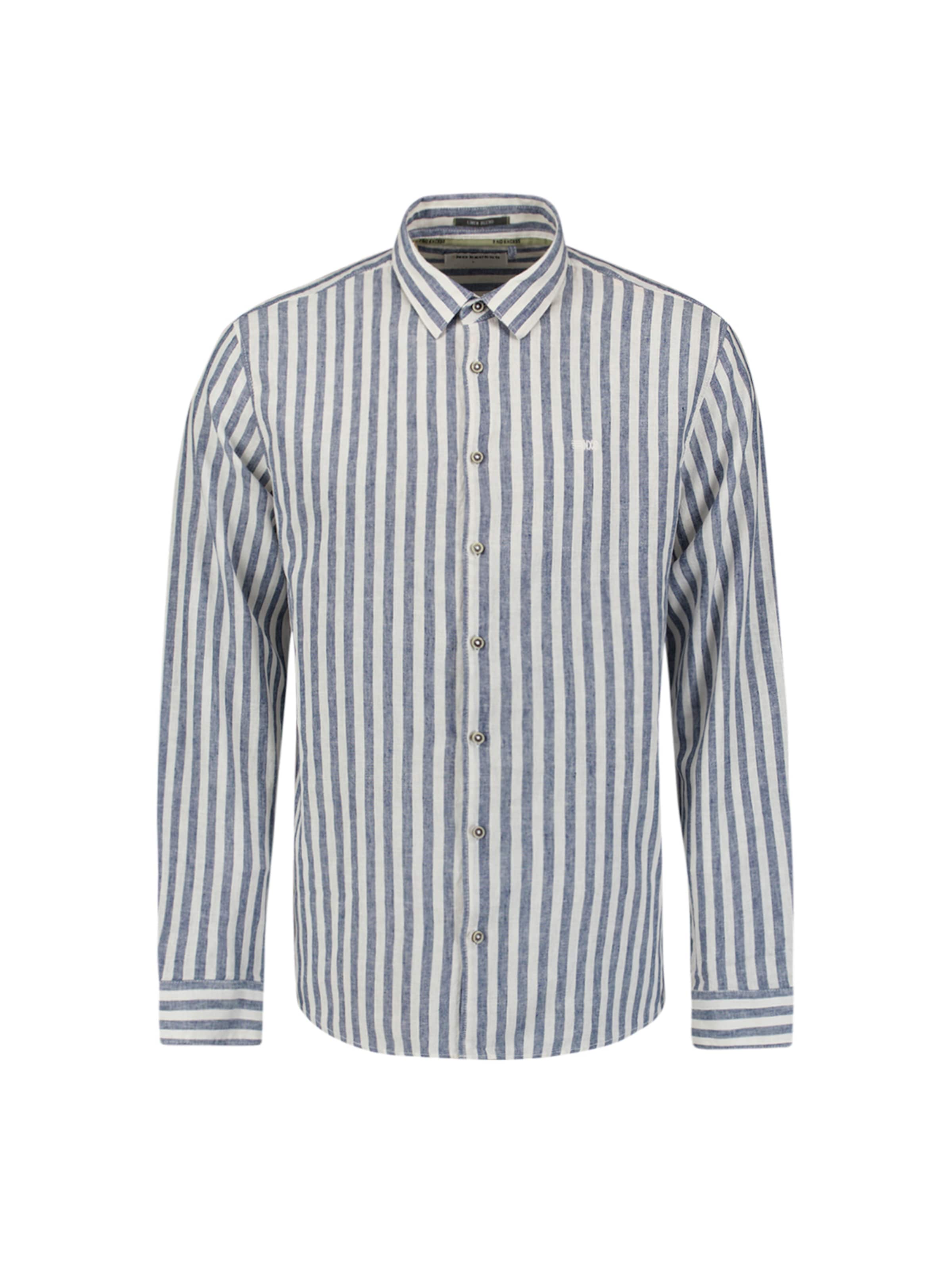 No Excess Overhemd in Blauw: voorkant