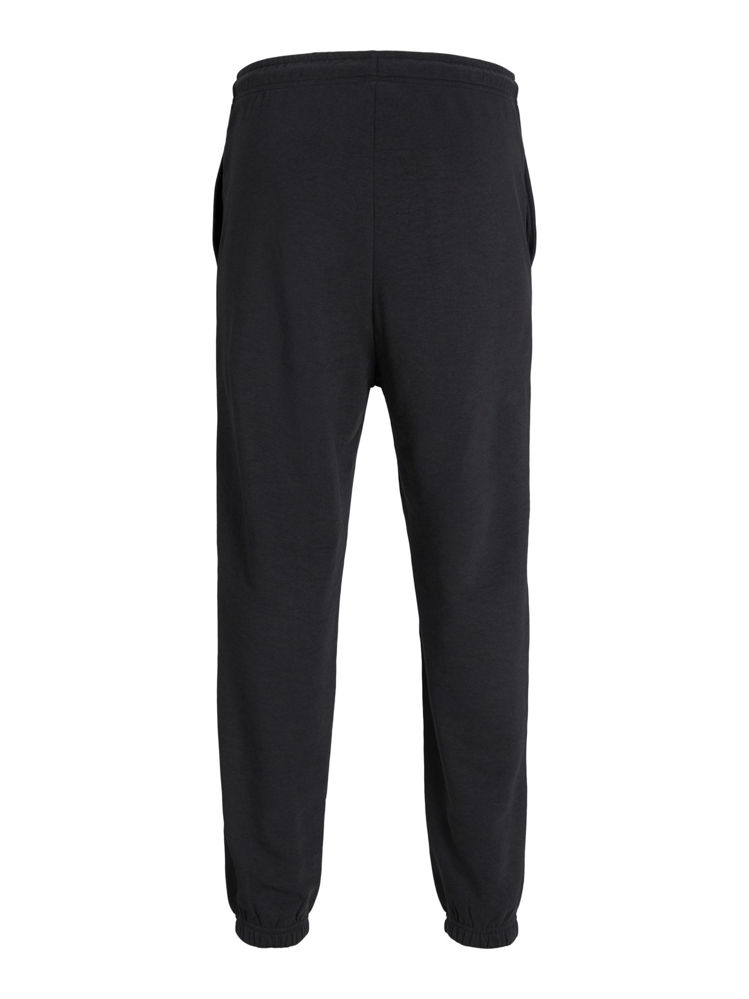 JACK & JONES Tapered Broek 'JPRSTMorgan' in Zwart