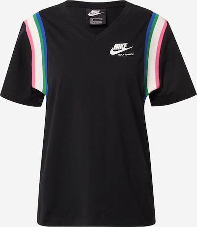 Nike Sportswear Тениска в пъстро / черно, Преглед на продукта