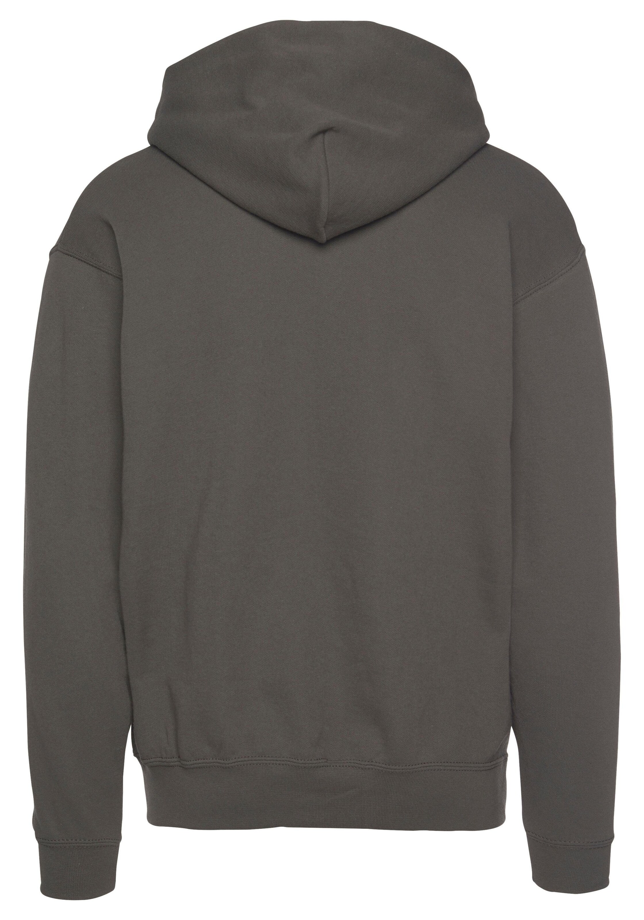 FRUIT OF THE LOOM Sweatjacke in Grau