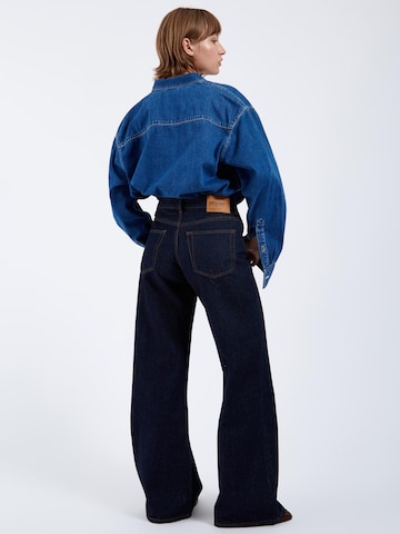 Dr. Denim Shirt 'Ray Denim' in Blauw