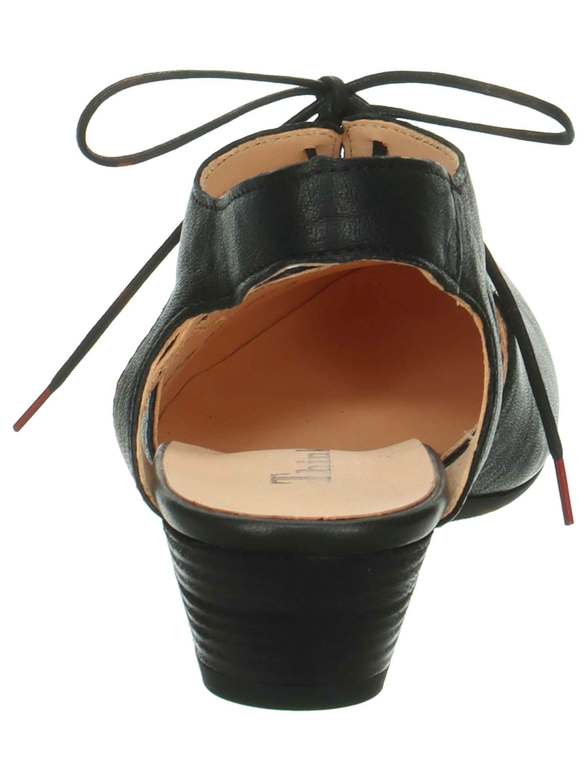 Décolleté sling 'Aida' di THINK! in nero