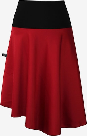 dunkle design Rock 'Abstract' in Rot: Vorderseite