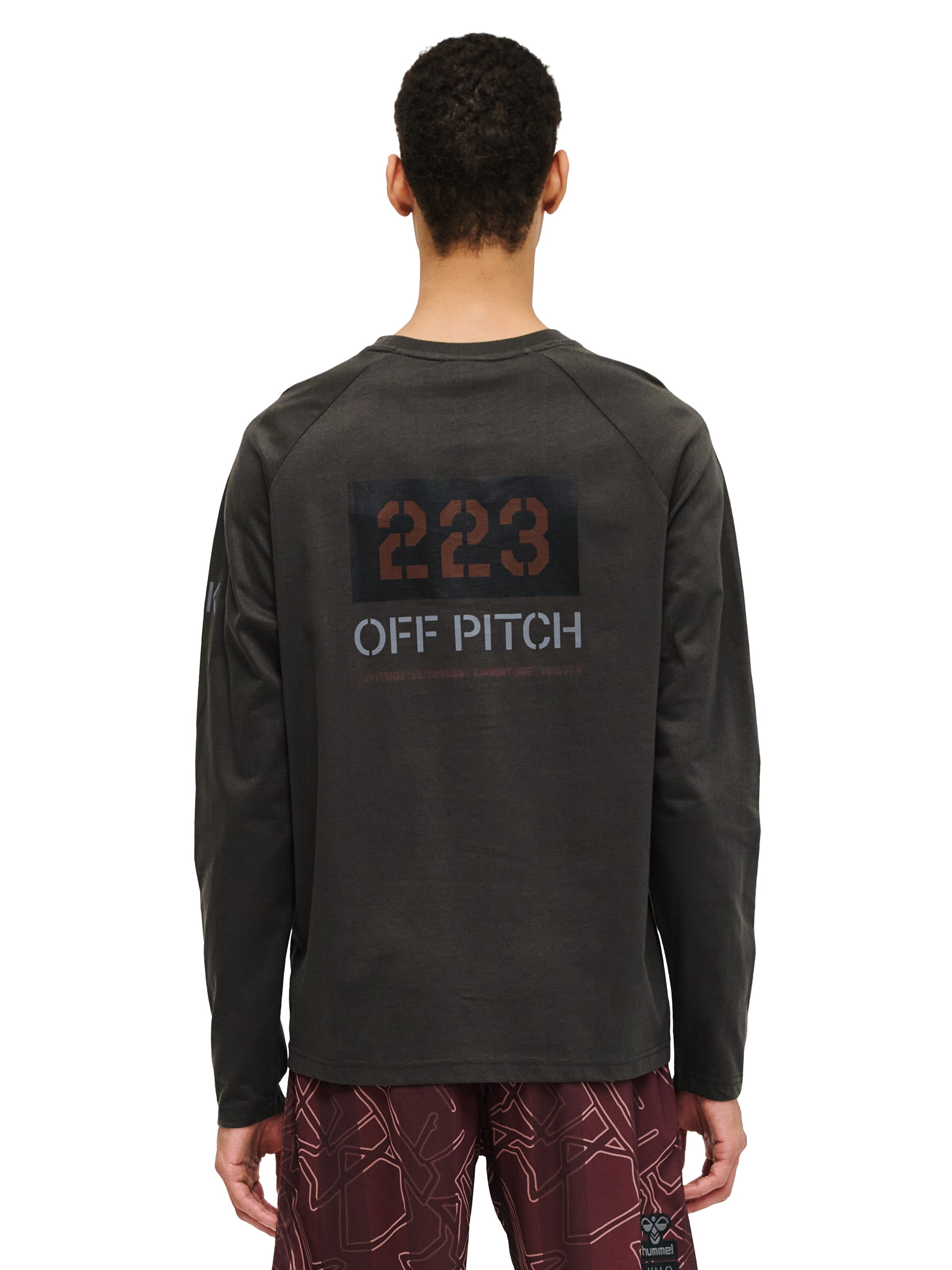 HALO Shirt 'HALO x DBU' in Grau