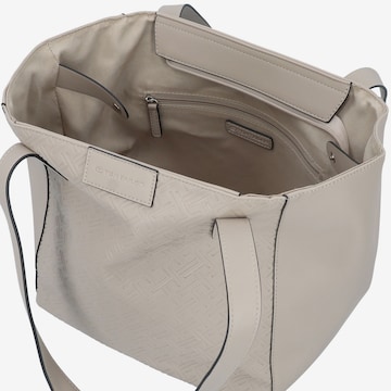 TOM TAILOR Shoulder Bag 'Mirenda' in Beige