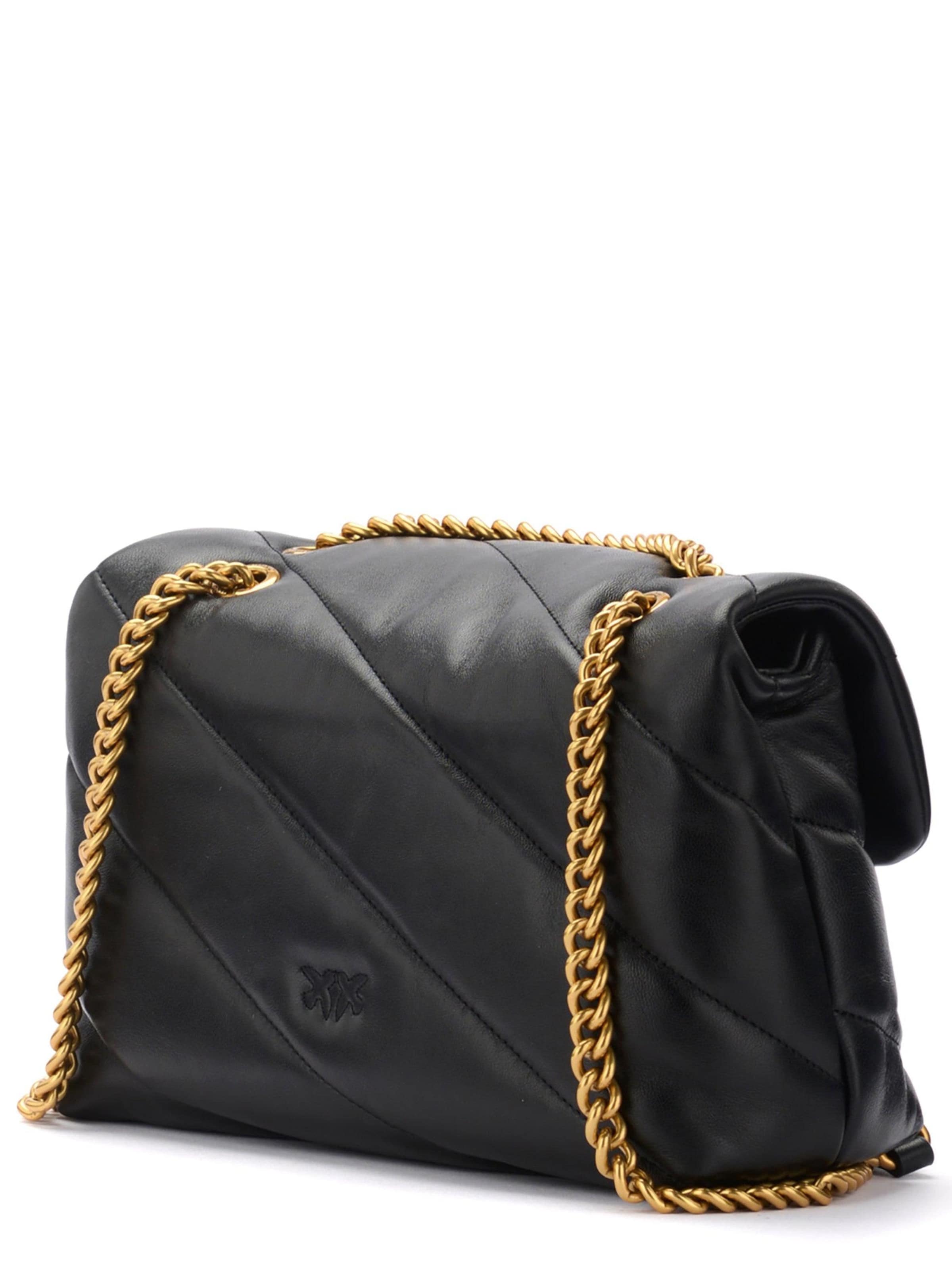 Sacs à main 'Pinko Sacs à main Love Puff Classic Cl Sheep Nap Noir' PINKO en noir