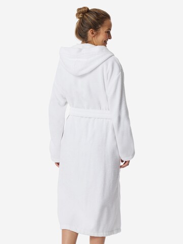 SCHIESSER Long Bathrobe 'Essentials' in White