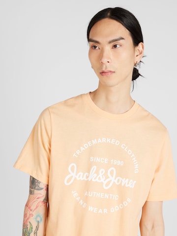 JACK & JONES Shirt 'FOREST' in Orange