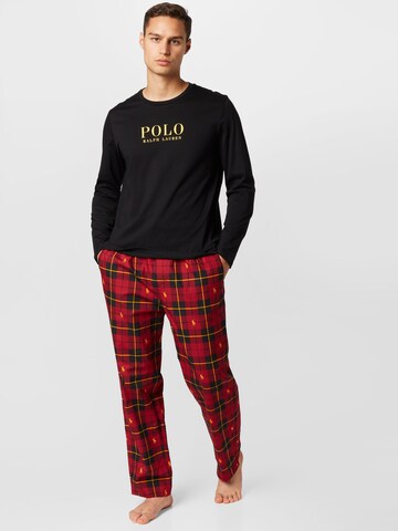 Polo Ralph Lauren - Pijama comprido em preto