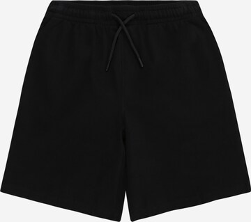 Regular Pantaloni de la s.Oliver pe negru: față