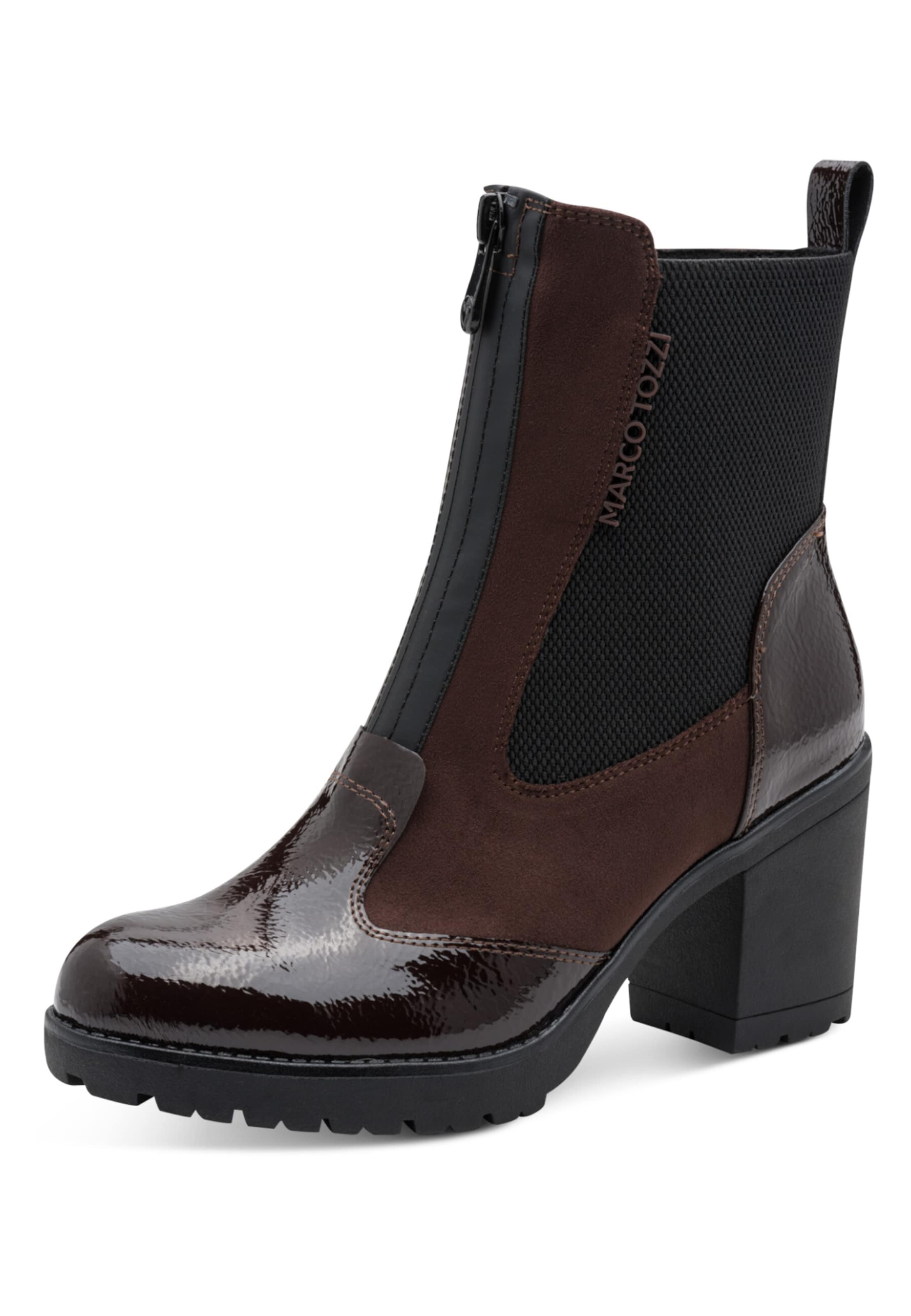 Bottines MARCO TOZZI en marron : devant