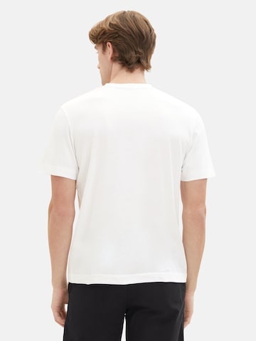 T-Shirt TOM TAILOR en blanc