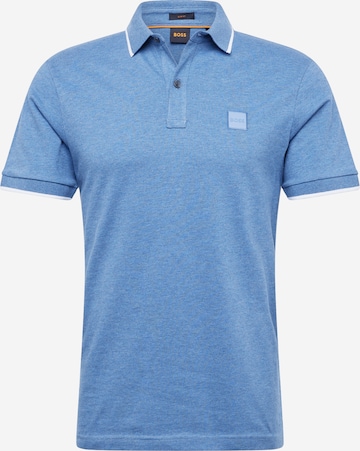 BOSS Orange Shirt 'Passertip' in Blue: front