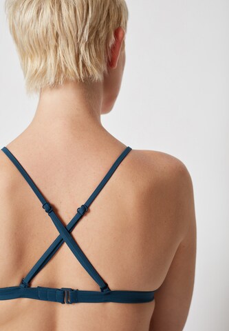 Triangle Hauts de bikini Skiny en bleu