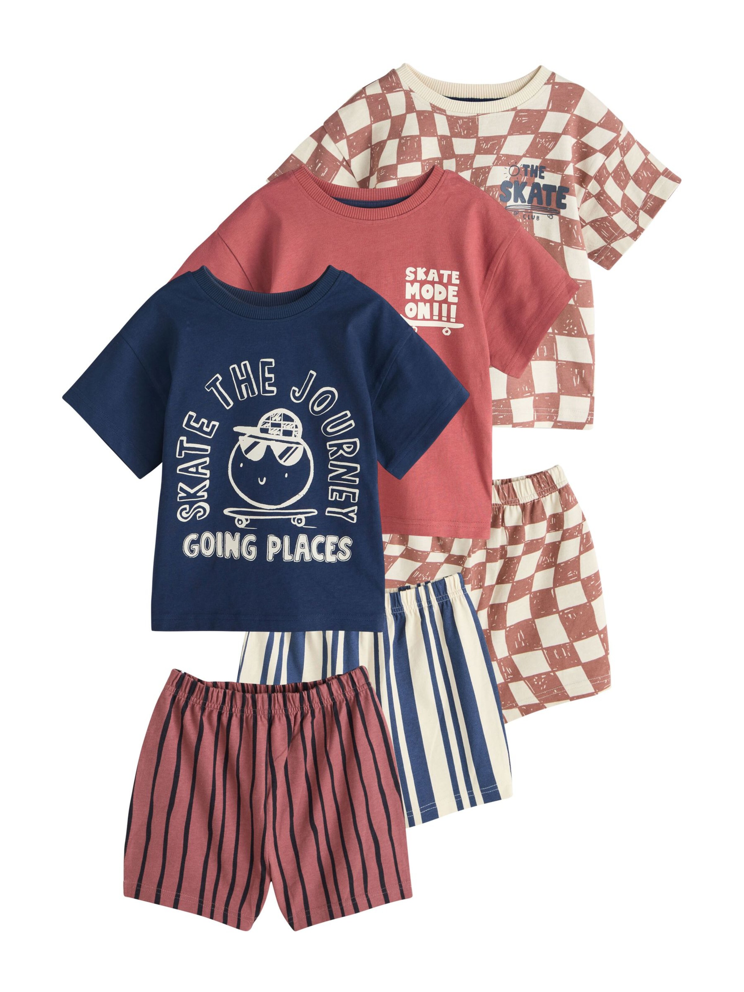 Next Schlafanzug in Beige: Vorderseite