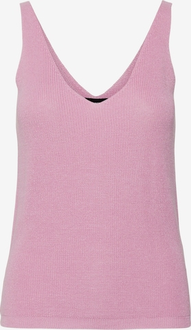 Top in maglia 'NEW LEX SUN' di VERO MODA in rosa: frontale