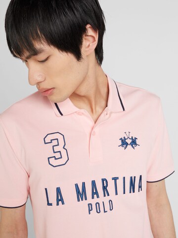 La Martina Shirt in Roze