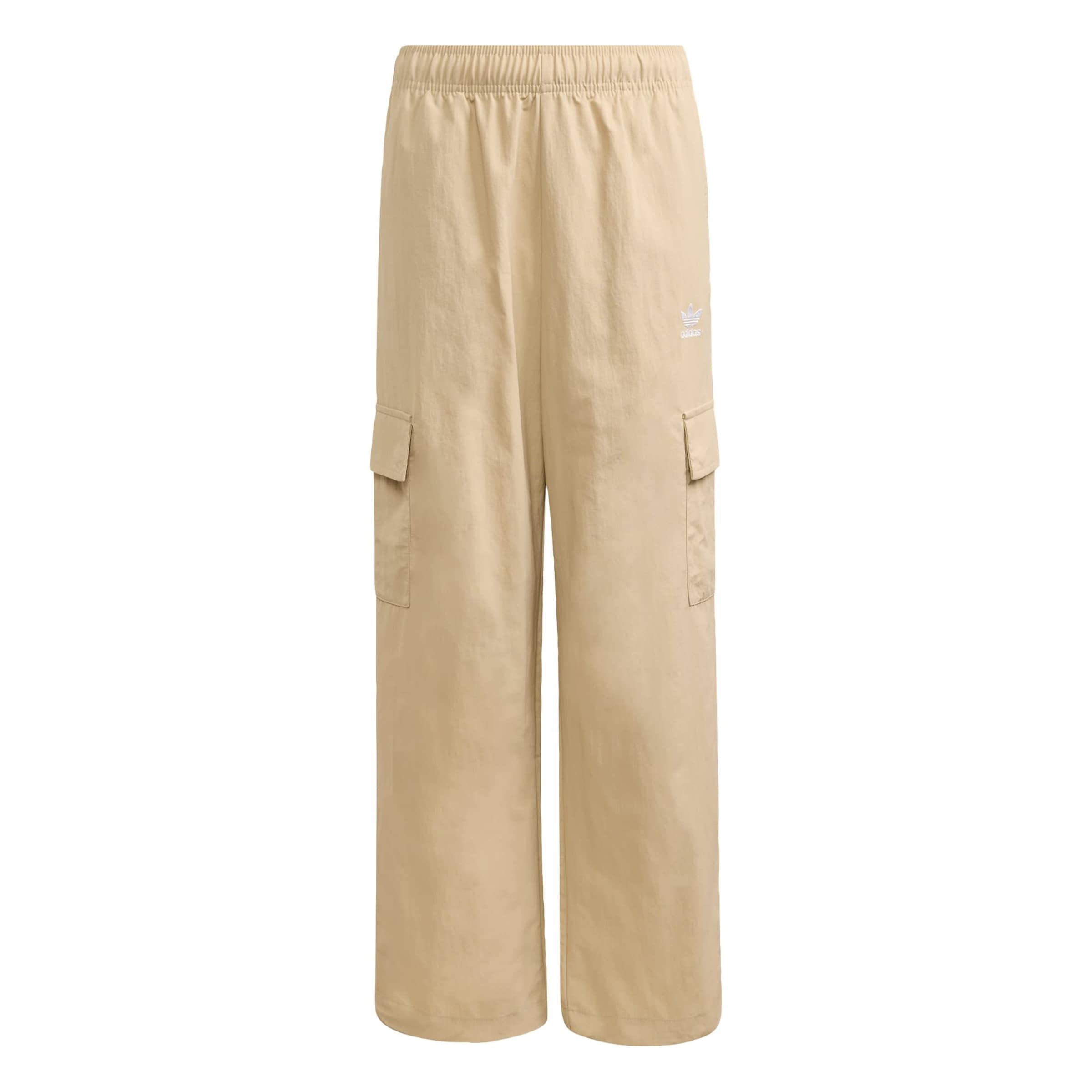 ADIDAS ORIGINALS - Loosefit Pantalón en beige: frente