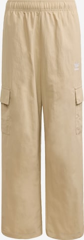 ADIDAS ORIGINALS Trousers in Beige: front