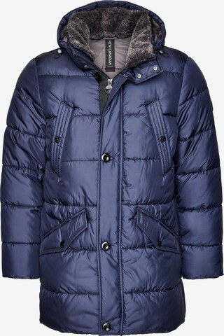 NEW CANADIAN Winter Parka in Blue: front