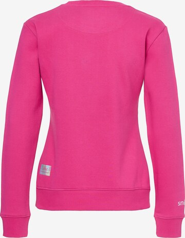 smiler. Sweatshirt 'Cuddle' in Pink