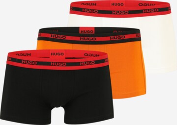Boxers 'PLANET' HUGO en orange : devant