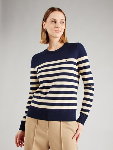 TOMMY HILFIGER Свитер в Белый: спереди