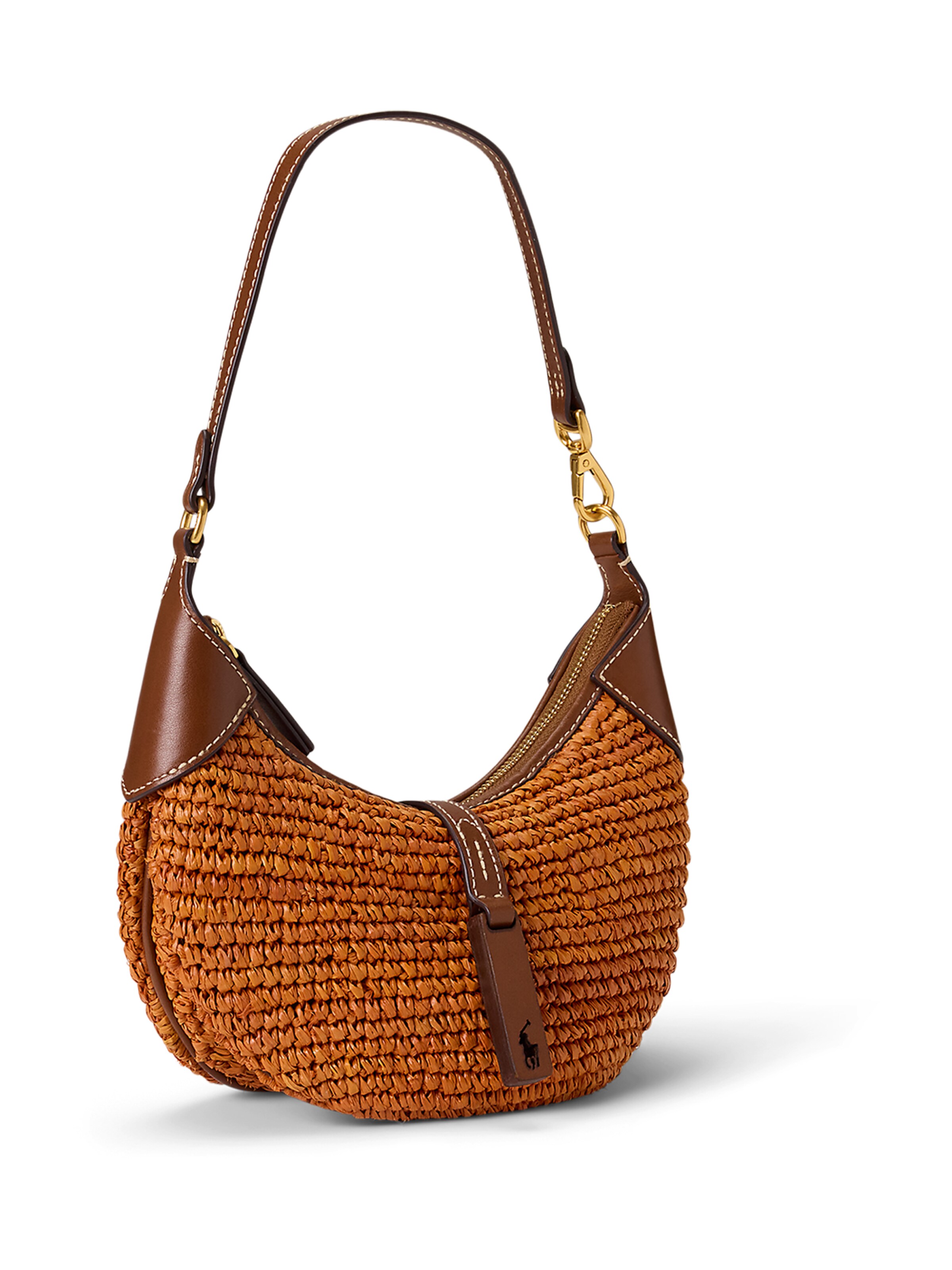 Sac bandoulière Polo Ralph Lauren en marron