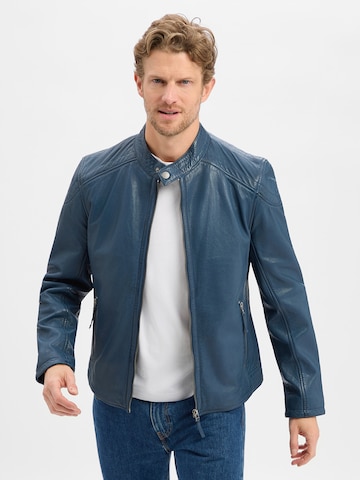 Finshley & Harding Between-season jacket in Blue: front