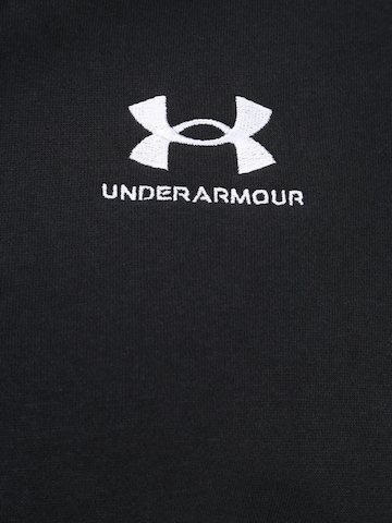 UNDER ARMOUR Αθλητική μπλούζα φούτερ 'Essential' σε μαύρο