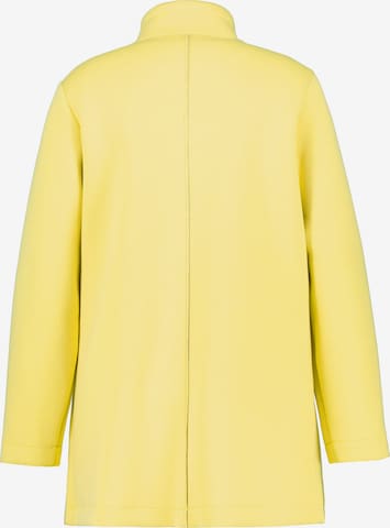 Ulla Popken Between-Season Jacket in Yellow