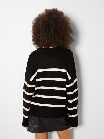 Bershka Pullover i sort