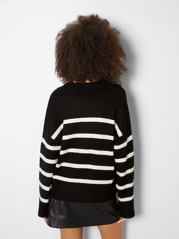 Bershka Sweater in Black