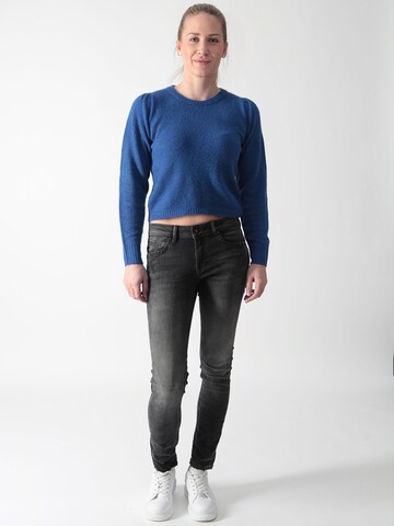 Miracle of Denim Slimfit Jeans 'Misty' in Schwarz