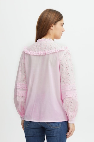 PULZ Jeans Blouse 'Olivia' in Roze