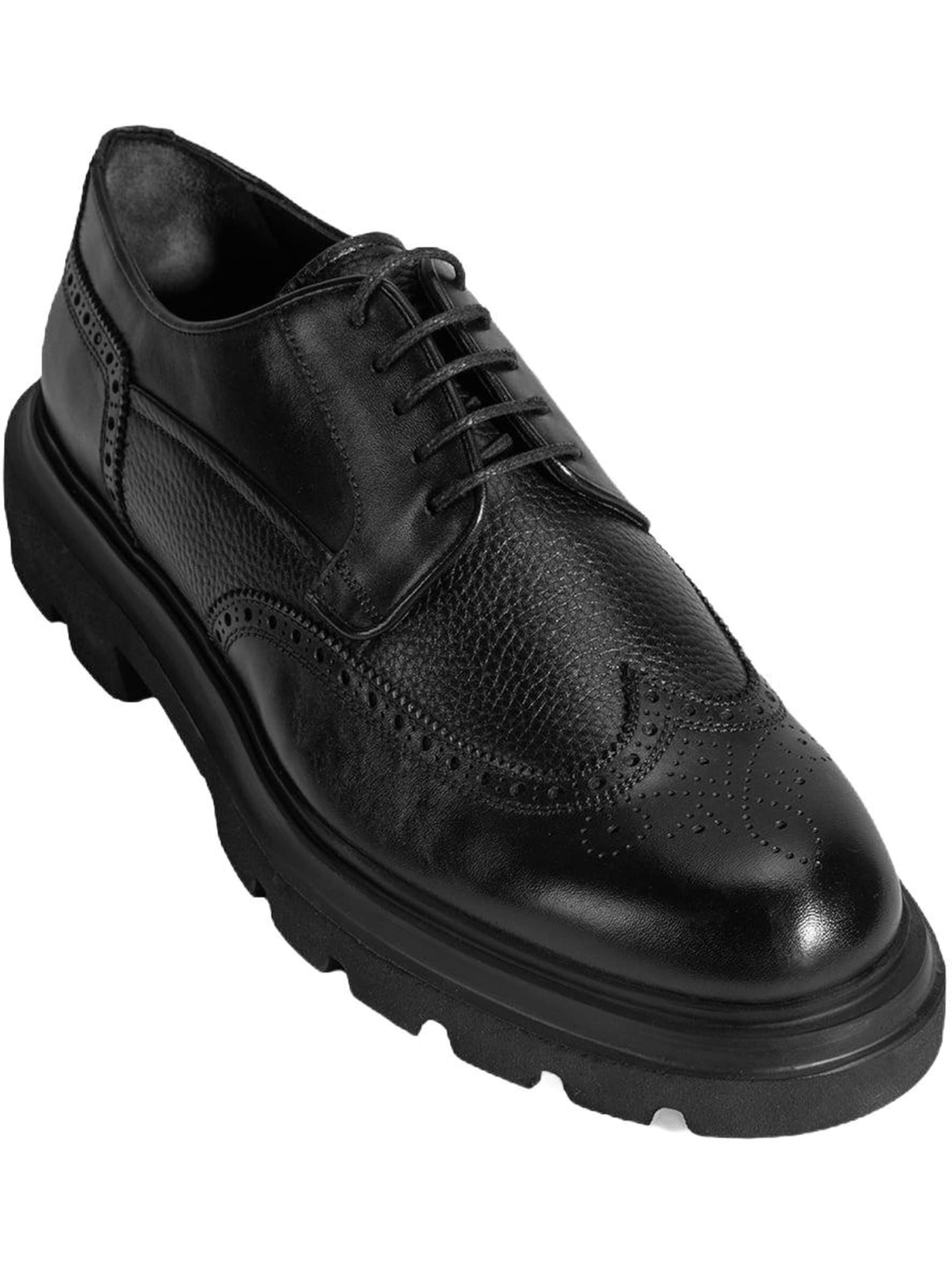 Desa Veterschoen 'Schnürschuhe' in Zwart