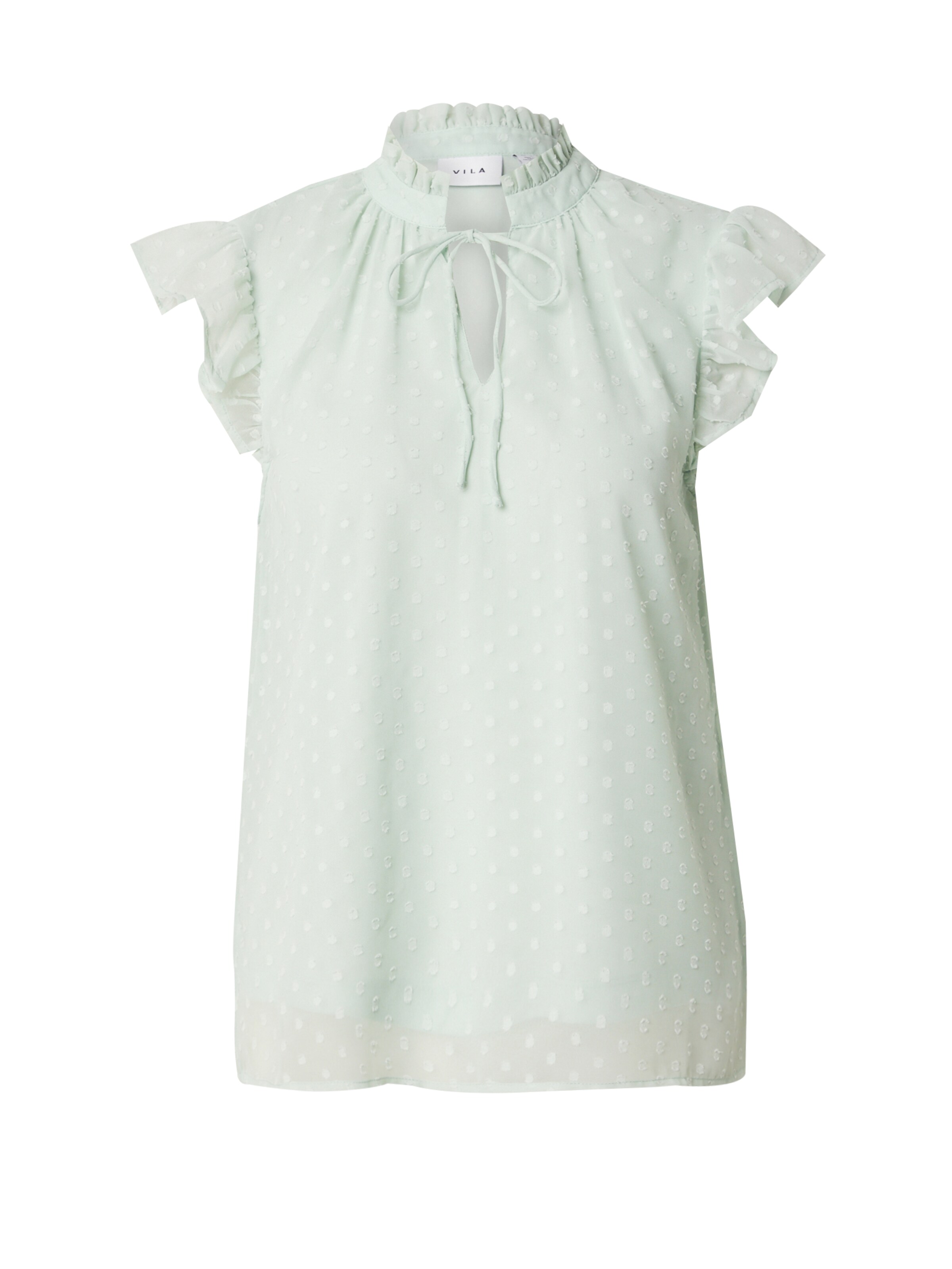 VILA - Blusa 'VIEdee' en verde: frente