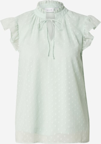 VILA - Blusa 'VIEdee' en verde: frente