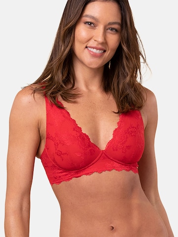 Royal Lounge Intimates Bra ' Royal Dream mit Spitze ' in Red: front