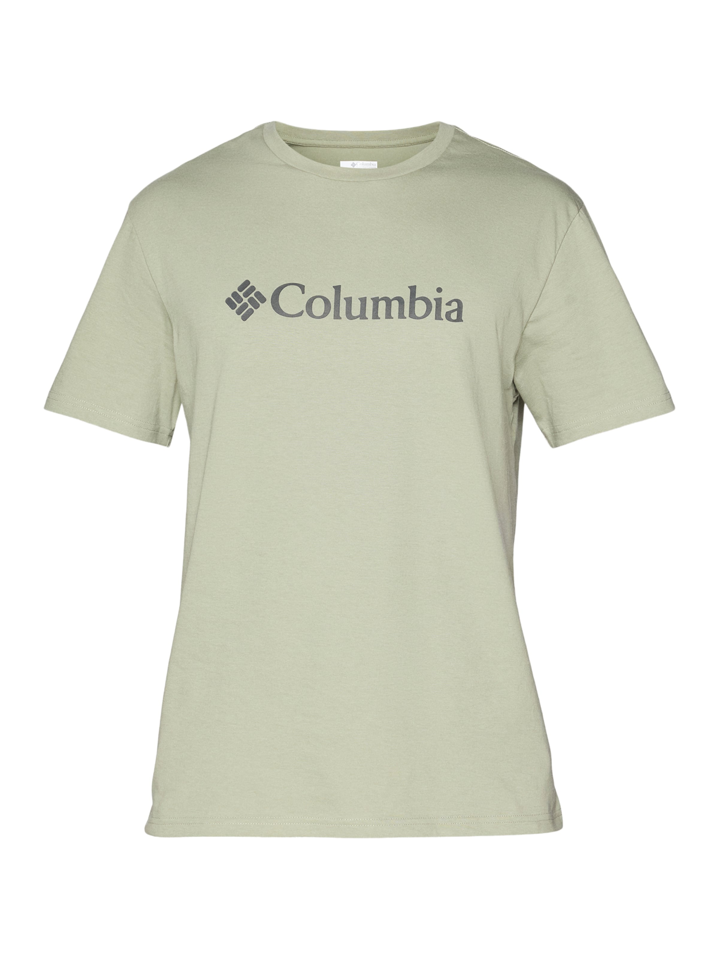 COLUMBIA Функциональная футболка в Зеленый: спереди