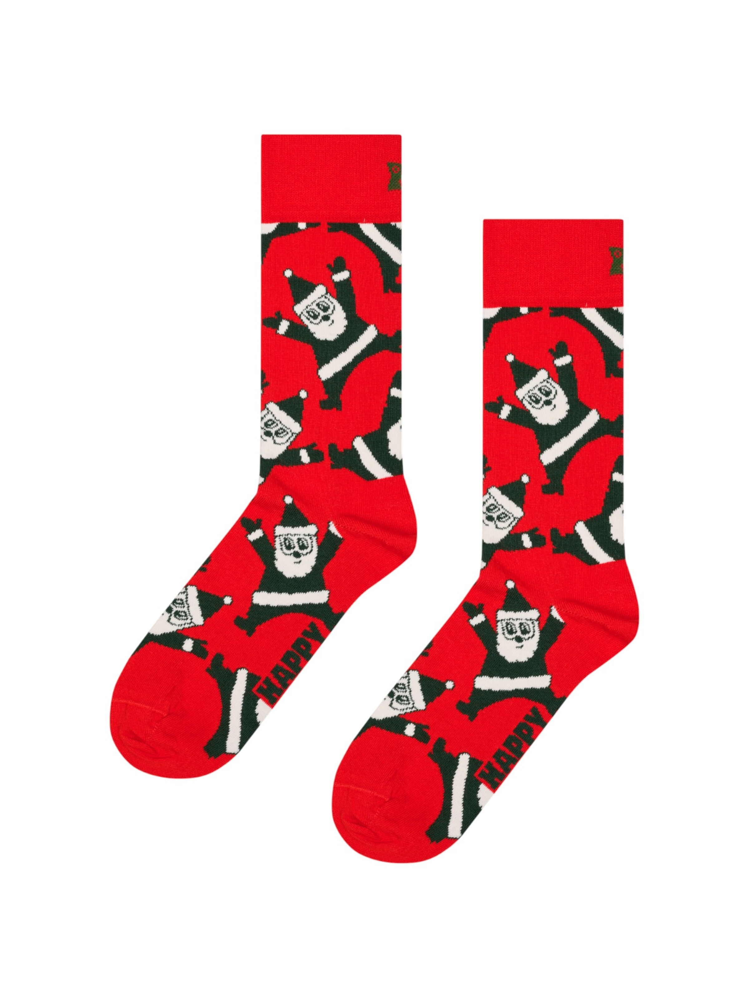Chaussettes '3-Pack Santa Socks Gift Set' Happy Socks en rouge