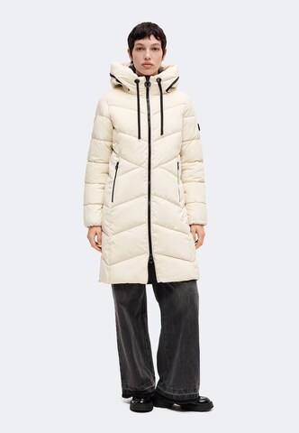 s.Oliver Wintermantel in Beige: voorkant
