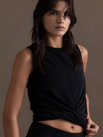 Hey Honey Top 'Cropped' in Black, Item view