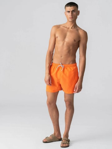 Shorts de bain ' Swimshorts ' TEESHOPPEN en orange