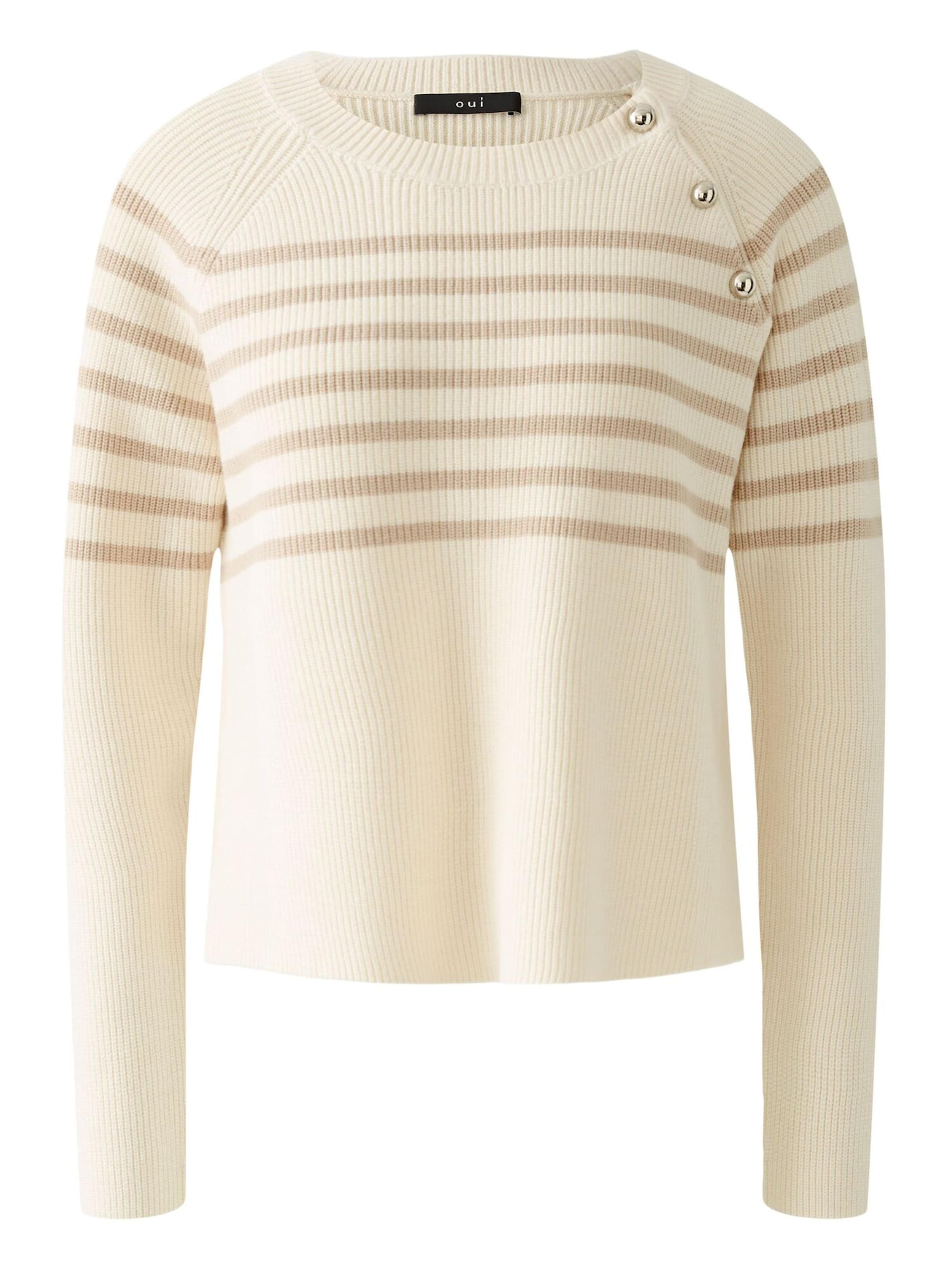 OUI Sweater in Beige: front
